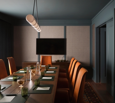 A handsome board room