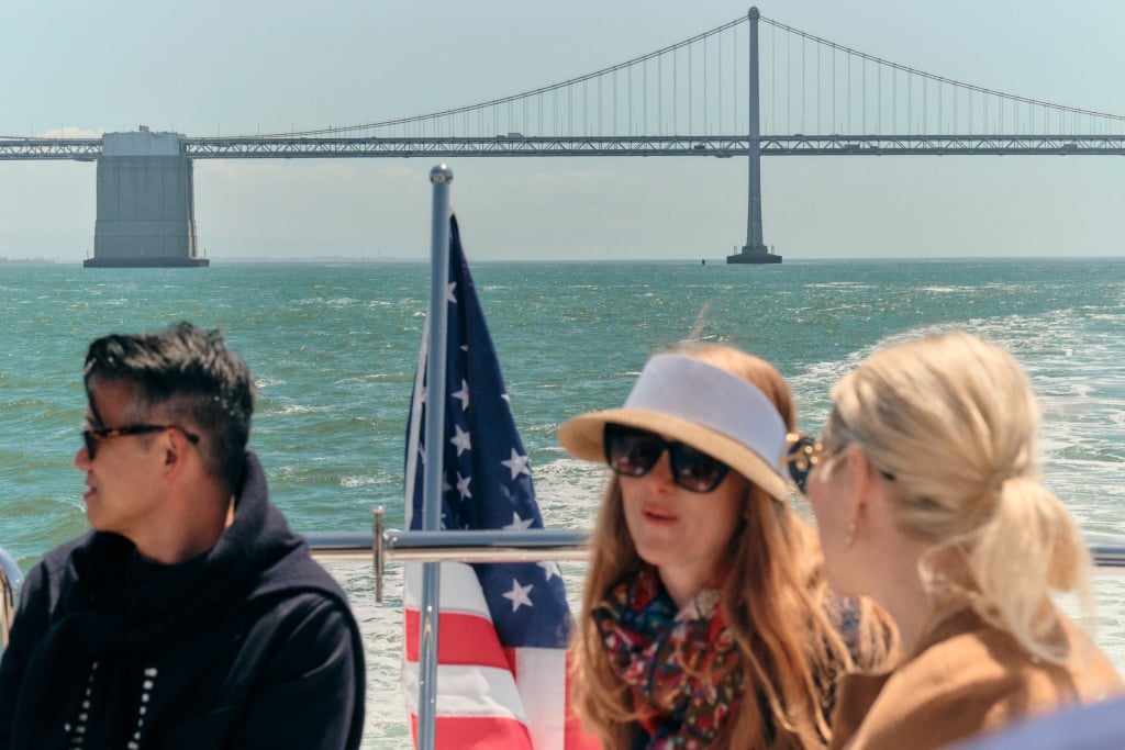 View of the Bay Bridge from Diamond Seas
