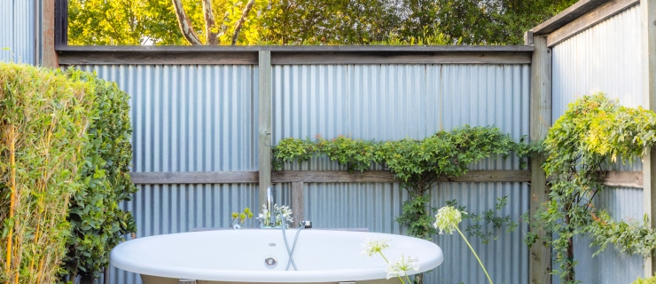 Bath at Carneros Resort and Spa Cottages