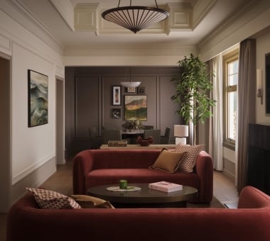 huntington hotel penthouse living room
